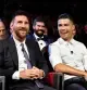 Messi y Cristiano, en el surteo de la Champions 2019-20, en Mónaco (Photo by Harold Cunningham - UEFA/UEFA via Getty Images)