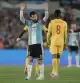 6ac58ae2d7379-1 Argentina's Lionel Messi waves to fans during his final appearance for the national team, a soccer friendly against Benin, in Buenos Aires, Argentina, Tuesday, Oct.6, 2026. (AP Photo/Natacha Pisarenko)