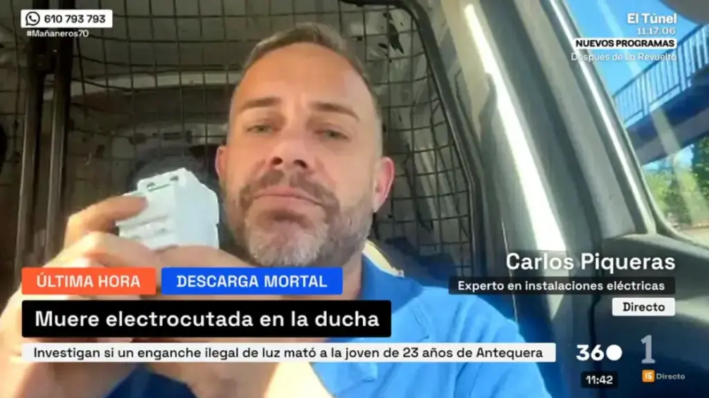 Carlos Piqueras, electricista: “Nadie revisa la instalación eléctrica de su casa. Revisan el gas, llevan el coche a la ITV… Pero lo otro no. Y ese es un gran problema que tenemos”