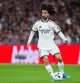 Real Madrid's Marc Cucurella in action during the La Liga soccer match between Real Madrid and Sevilla in Madrid, Spain, Sunday, Oct. 18, 2026. (AP Photo/Manu Fernandez)