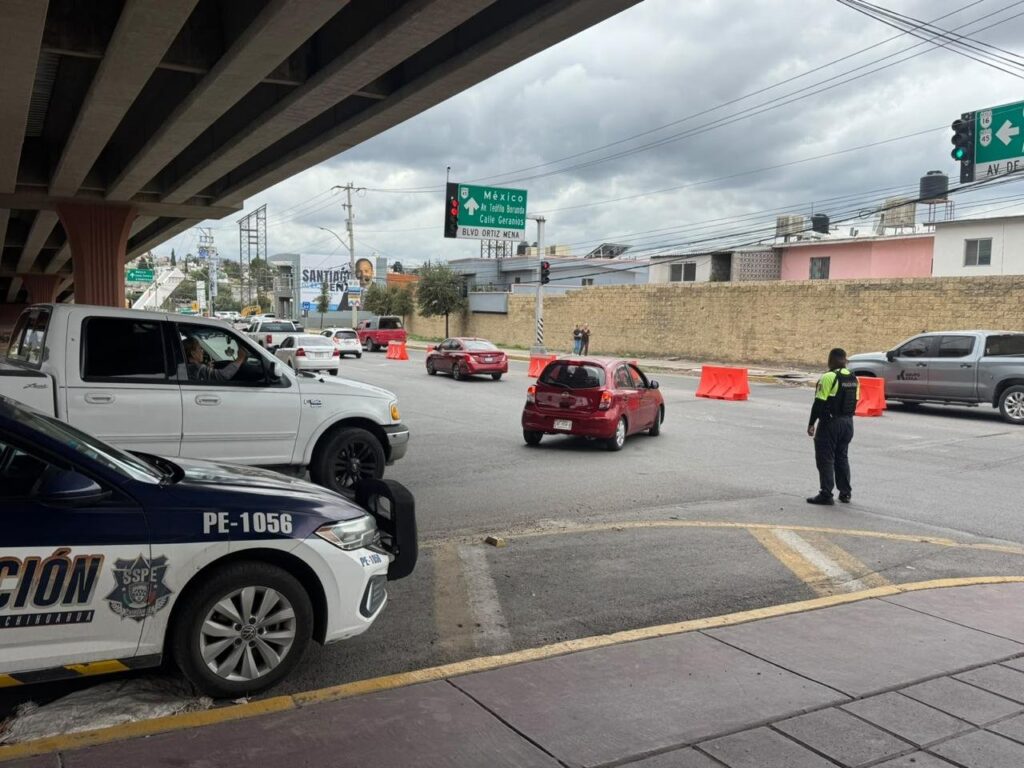Exhorta SSPE extremar precauciones por obras públicas en Chihuahua capital; pide anticipar traslados para evitar contratiempos