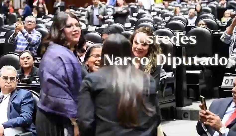Diputadas de Morena responden con agresiones a Rocío González por llamarles “narcodiputados” y “narcogobierno”