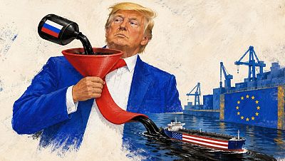 El acuerdo sobre el diésel de Trump y Putin sacude la geopolítica: "La UE queda en una posición muy endeble"