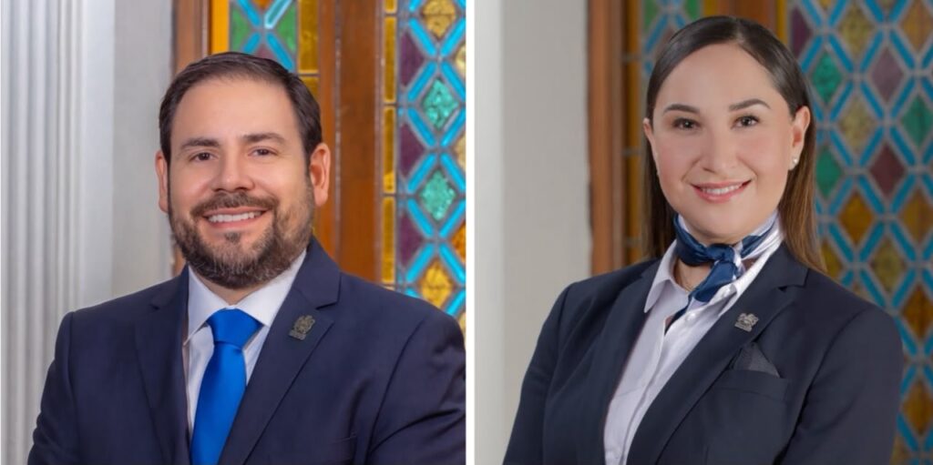 Nombra alcalde René Chavira a Ana Lucía Herrera y Jaime Calderón como nuevos miembros del gabinete Municipal